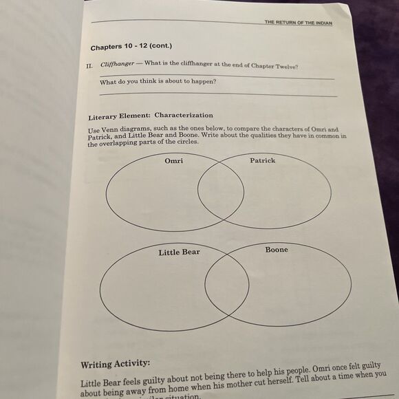 Novel-Ties Ser.: Return of the Indian by Estelle Kleinman (1997, Trade... - Picture 5 of 7